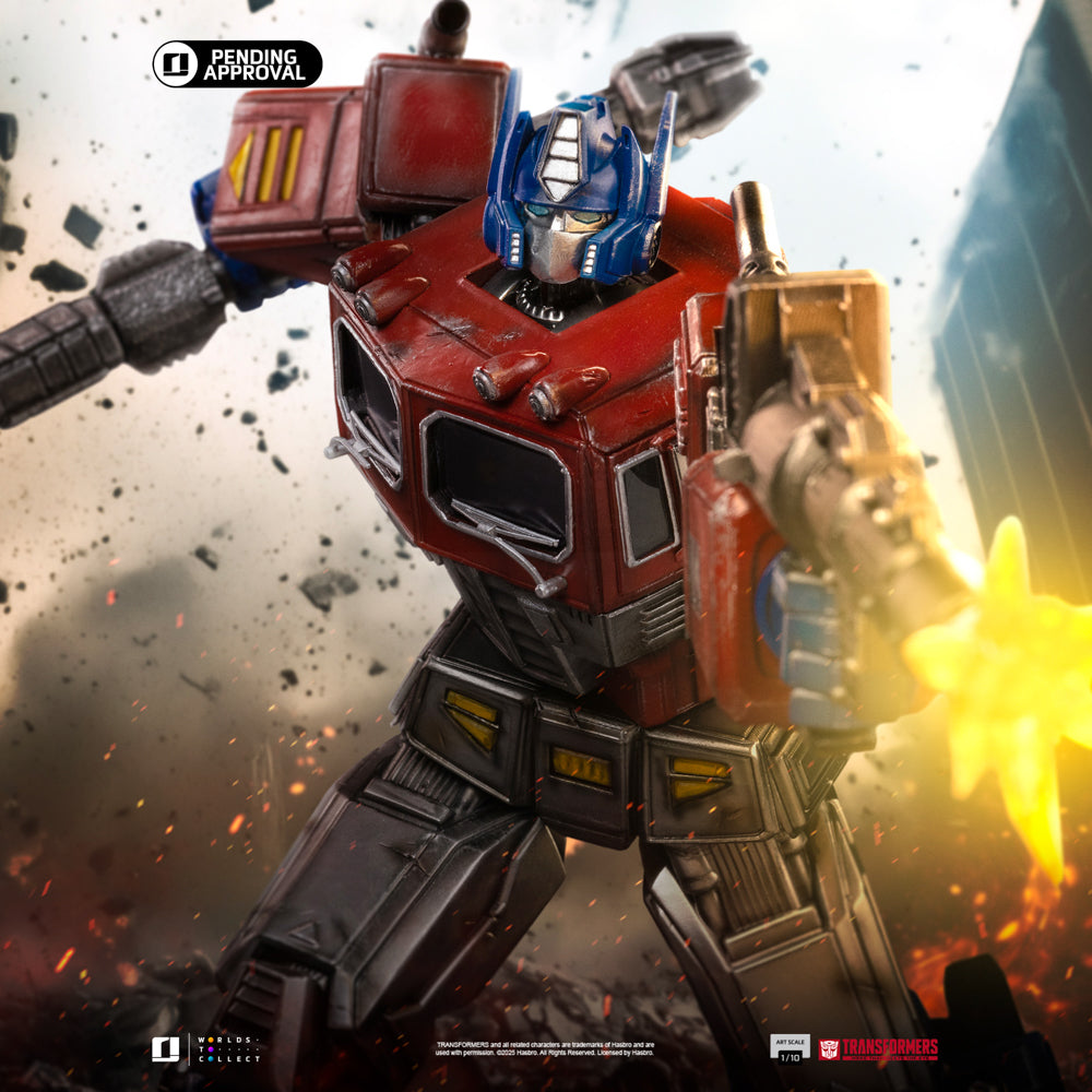 Estátua Optimus Prime – Transformers – Demi Art Scale 1/20 – Iron Studios