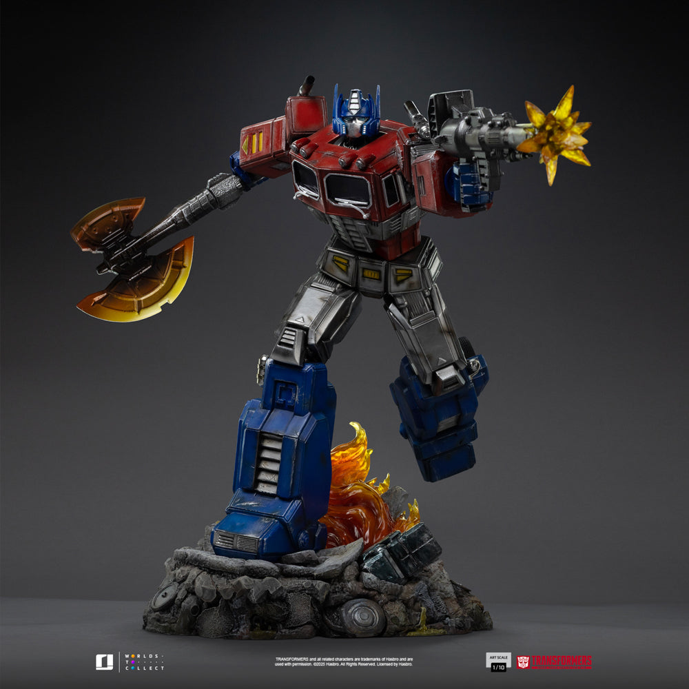 Estátua Optimus Prime – Transformers – Demi Art Scale 1/20 – Iron Studios