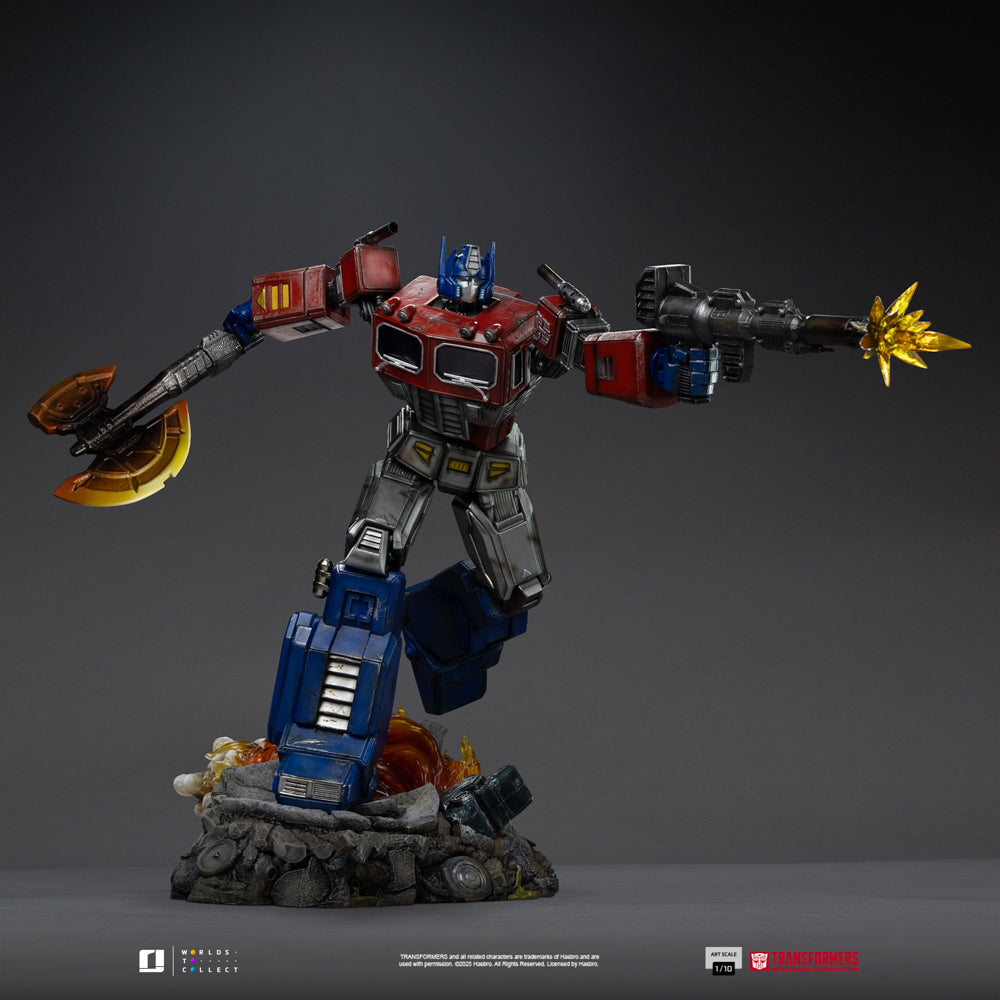 Estátua Optimus Prime – Transformers – Demi Art Scale 1/20 – Iron Studios