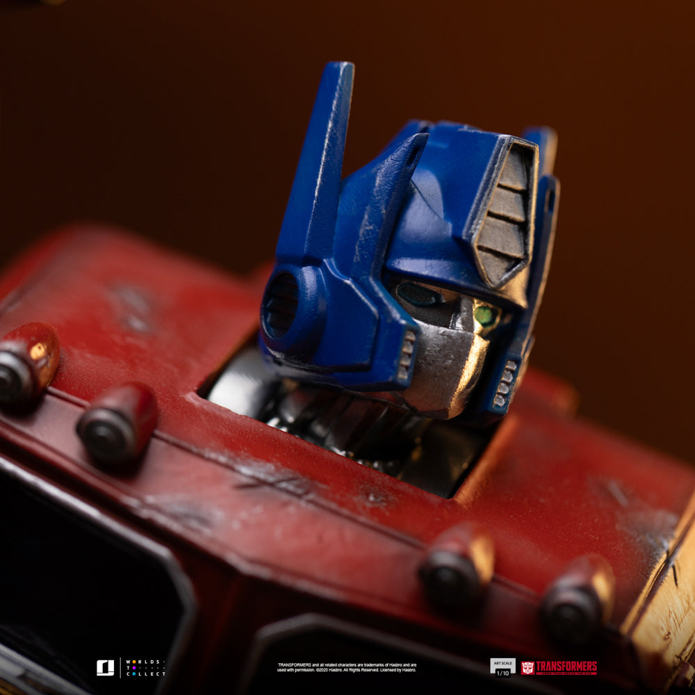 Estátua Optimus Prime – Transformers – Demi Art Scale 1/20 – Iron Studios