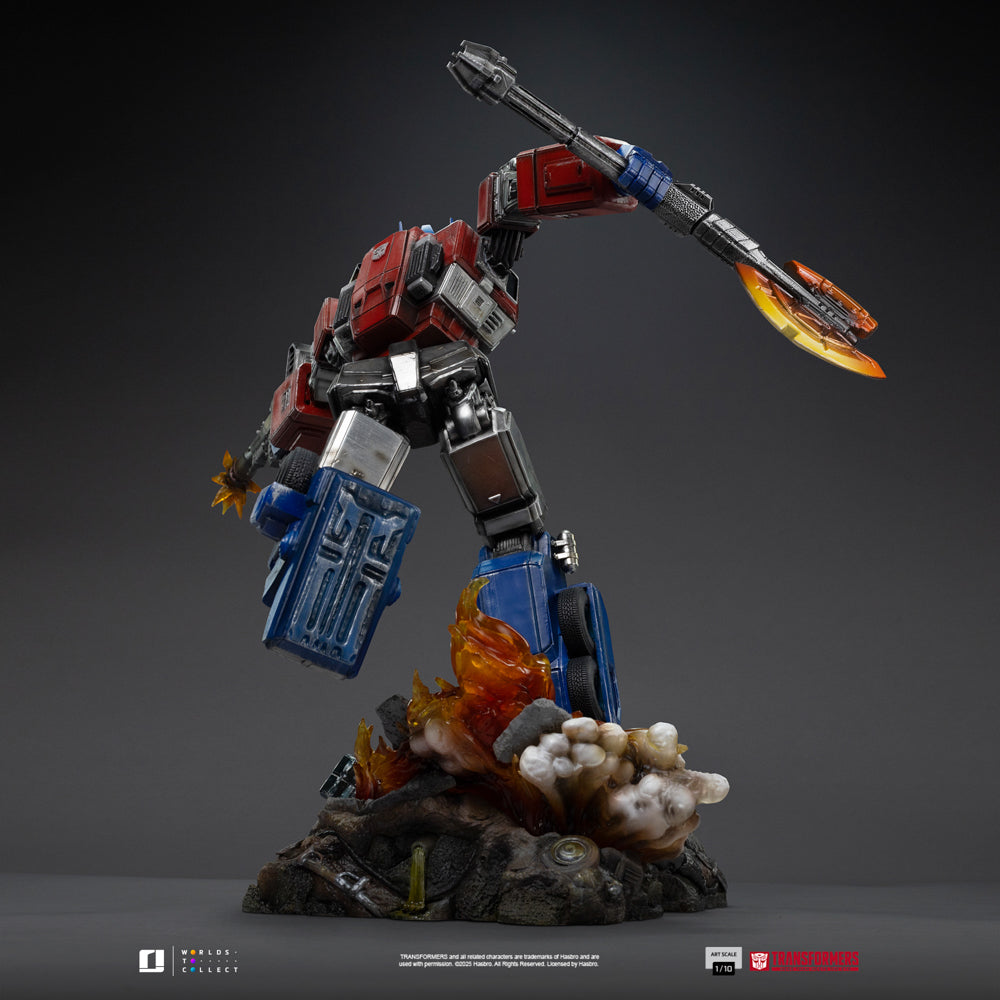 Estátua Optimus Prime – Transformers – Demi Art Scale 1/20 – Iron Studios
