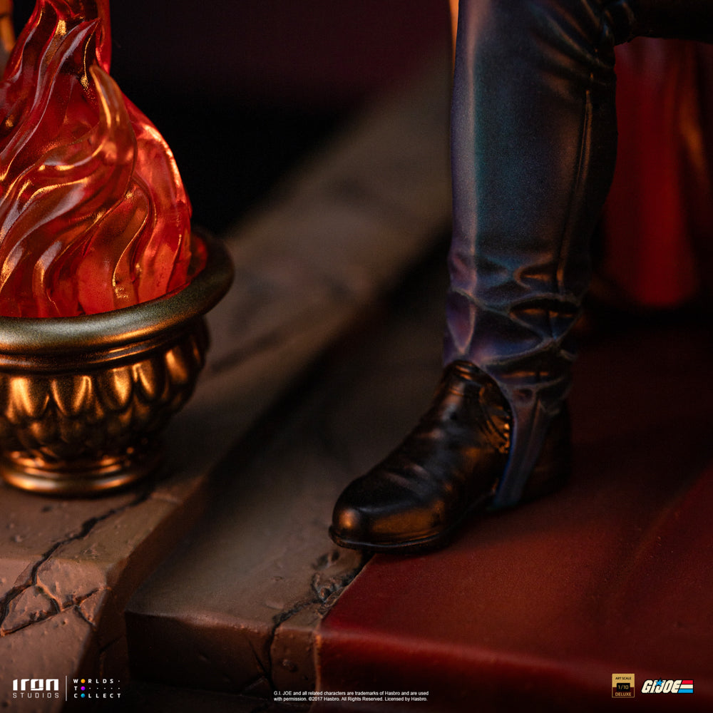 Estátua Cobra Commander - G.I Joe - Deluxe Art Scale 1/10 - Iron Studios