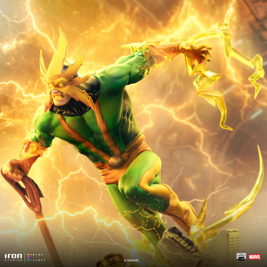 Estátua Electro - Spider-Man vs Villains Diorama - BDS Art Scale 1/10 - Iron Studios