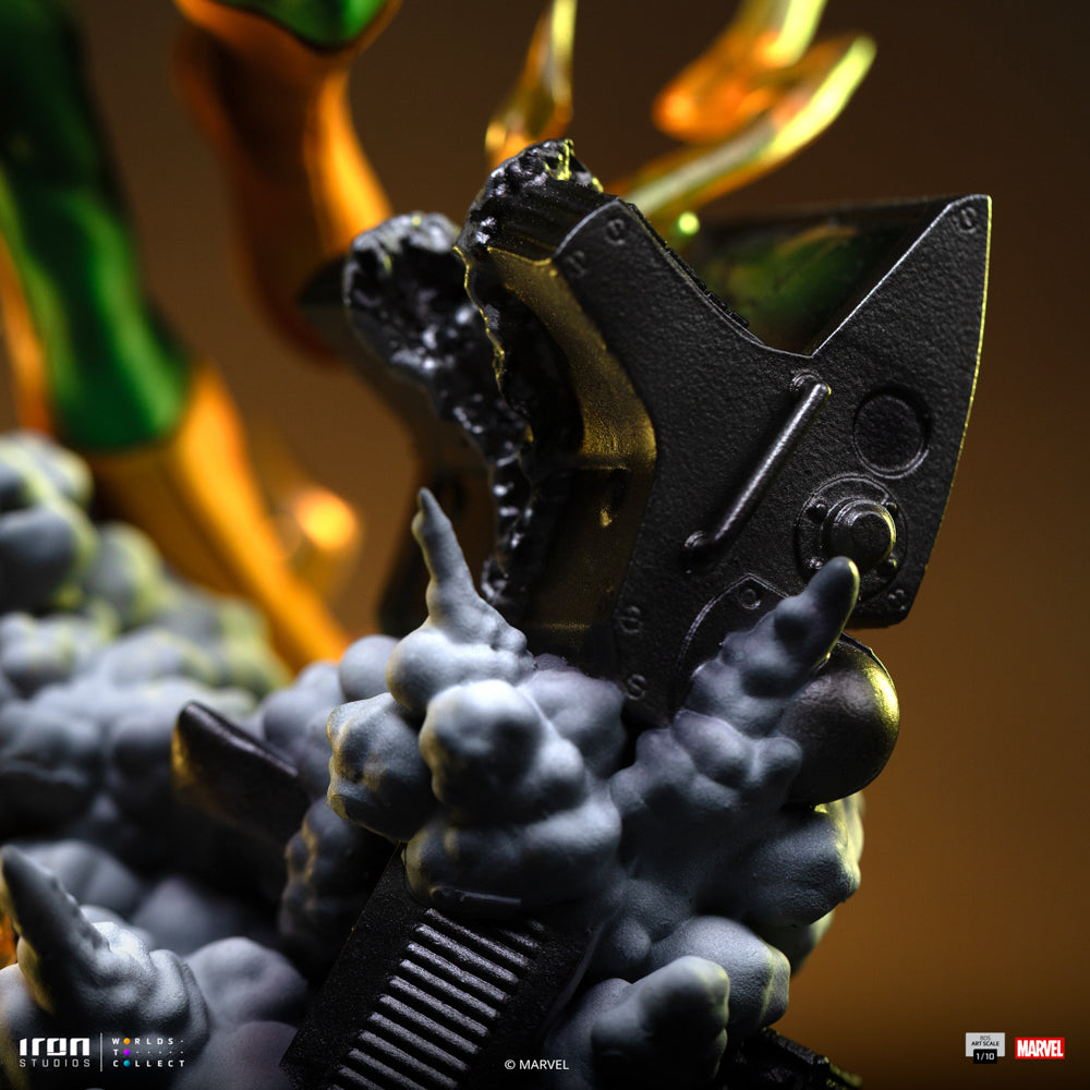 Estátua Electro - Spider-Man vs Villains Diorama - BDS Art Scale 1/10 - Iron Studios