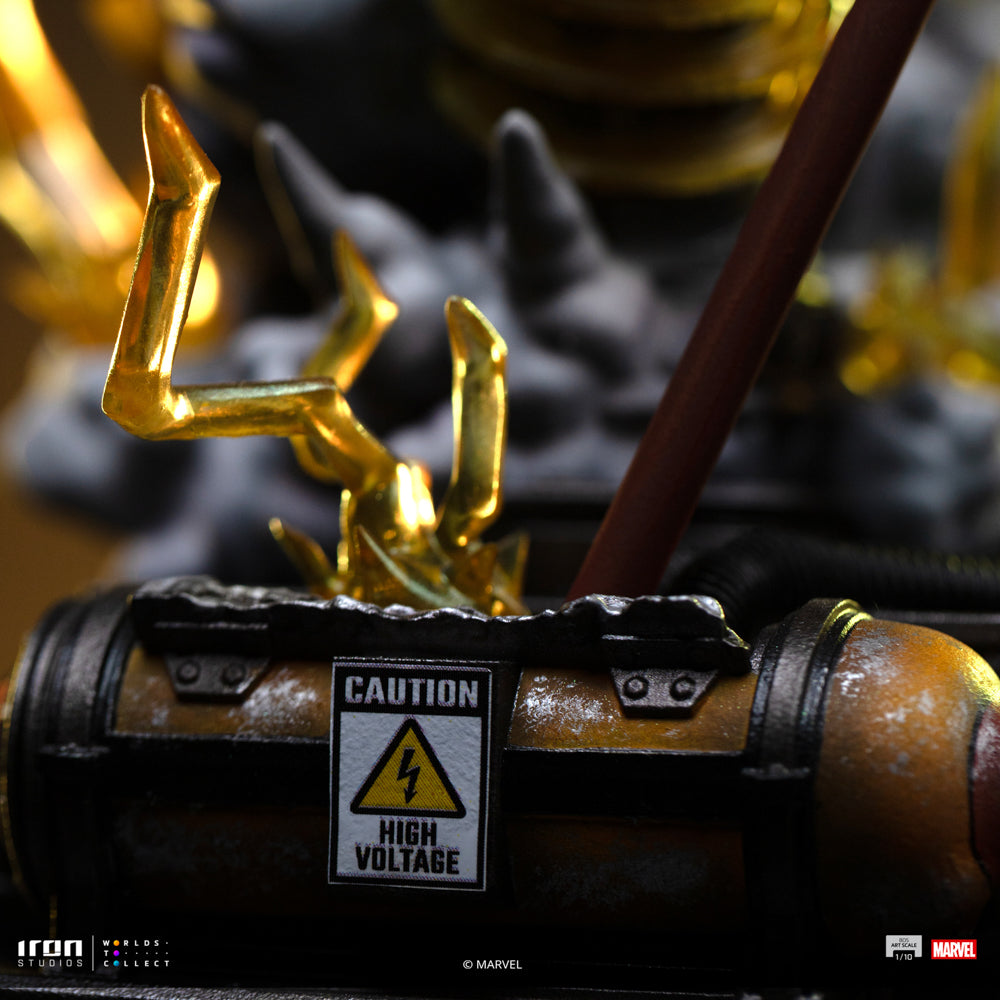 Estátua Electro - Spider-Man vs Villains Diorama - BDS Art Scale 1/10 - Iron Studios