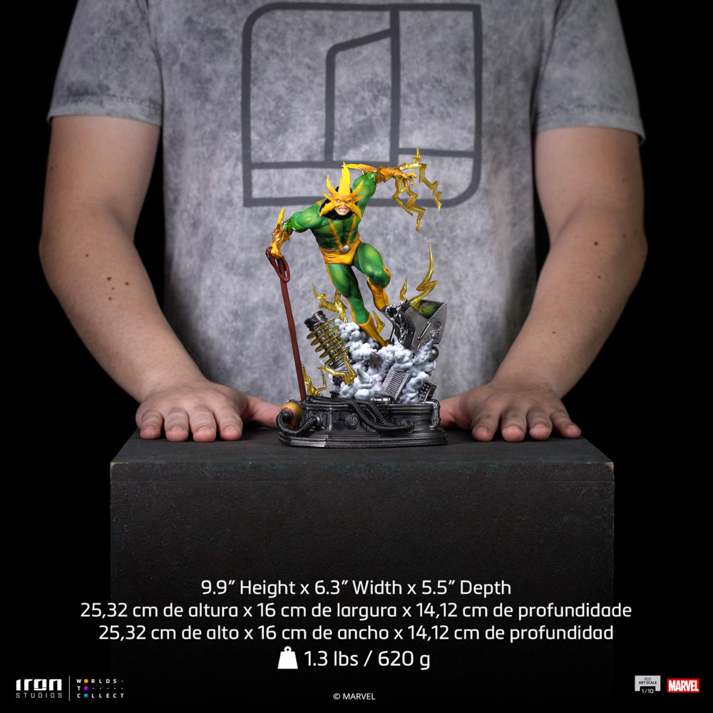 Estátua Electro - Spider-Man vs Villains Diorama - BDS Art Scale 1/10 - Iron Studios