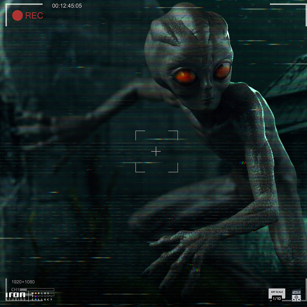 Estátua ET Varginha - I Want to Believe - Art Scale 1/10 - Iron Studios