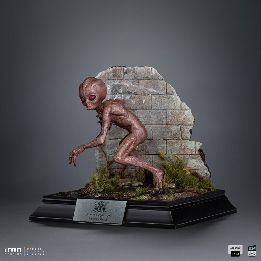 Estátua ET Varginha - I Want to Believe - Art Scale 1/10 - Iron Studios