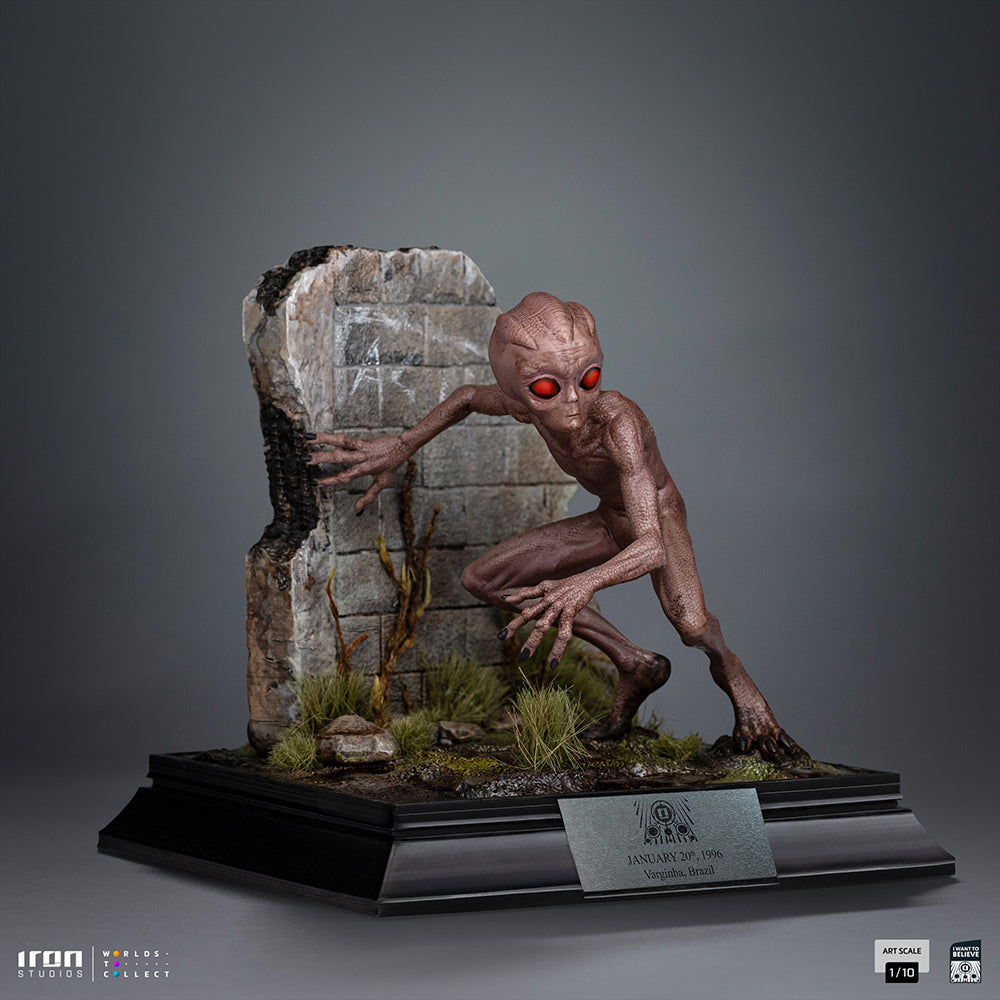 Estátua ET Varginha - I Want to Believe - Art Scale 1/10 - Iron Studios