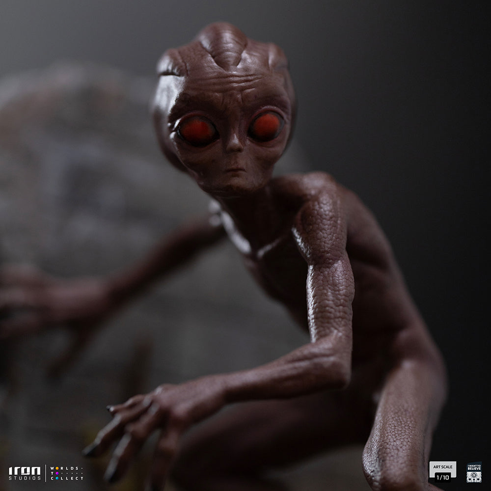 Estátua ET Varginha - I Want to Believe - Art Scale 1/10 - Iron Studios