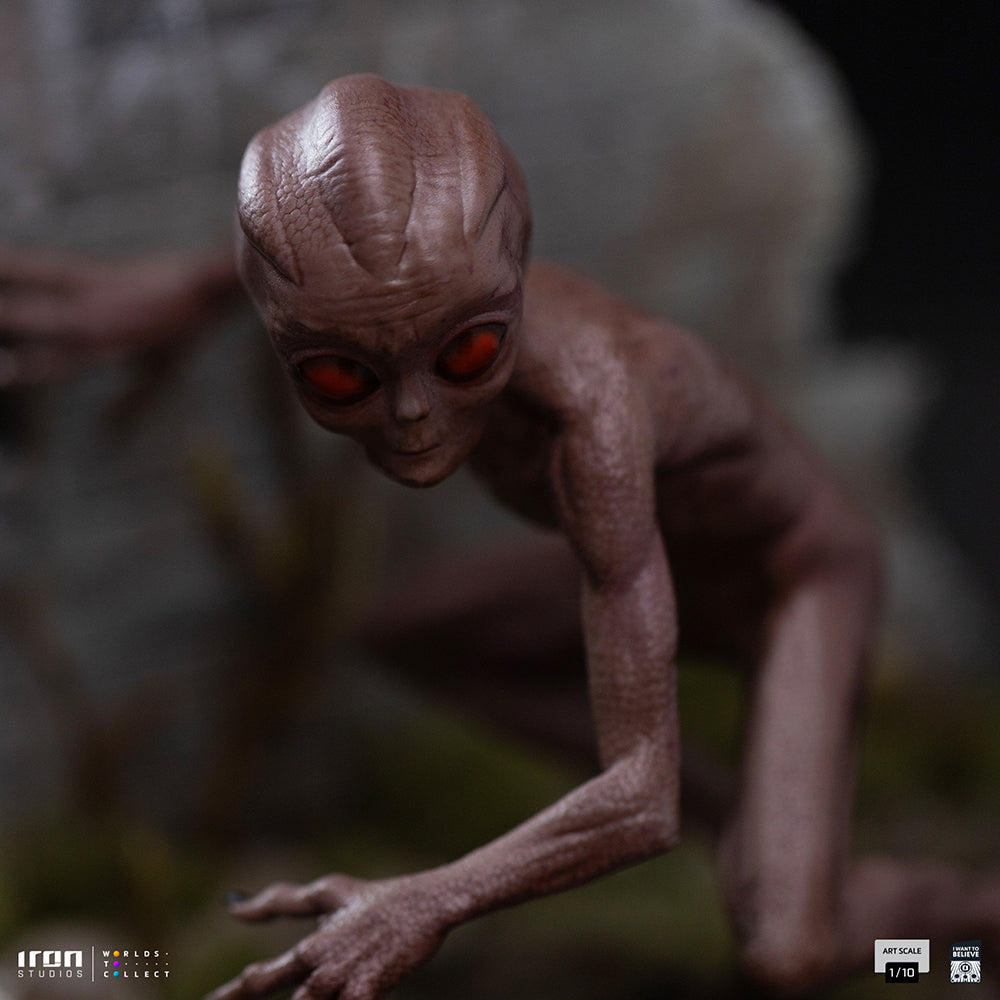 Estátua ET Varginha - I Want to Believe - Art Scale 1/10 - Iron