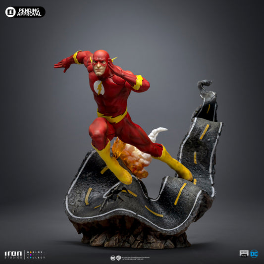 Estátua Flash - DC Comics Series #9 - Art Scale 1/10 - Iron Studios