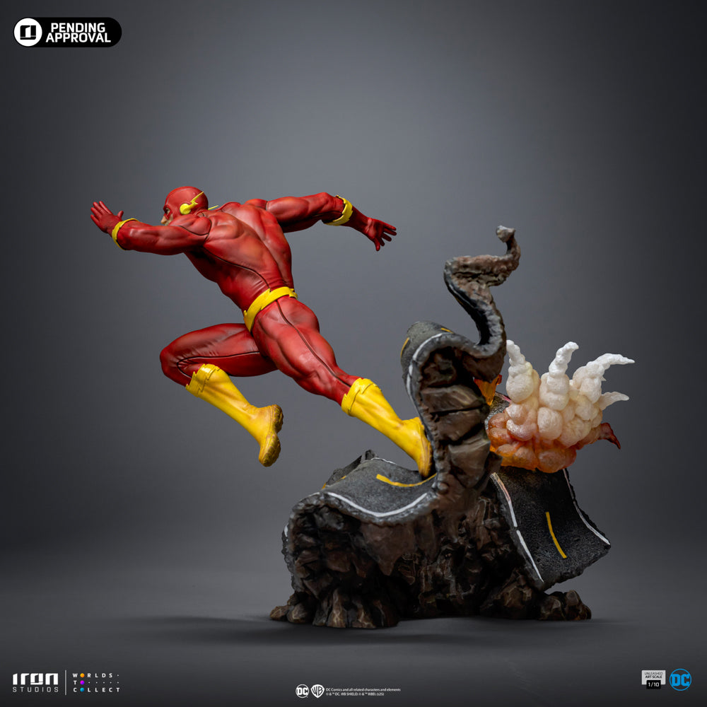 Estátua Flash - DC Comics Series #9 - Art Scale 1/10 - Iron Studios