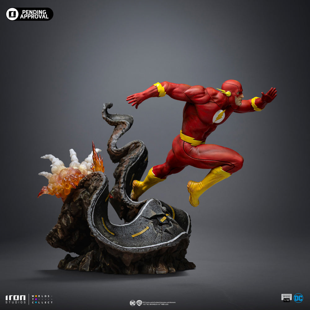 Estátua Flash - DC Comics Series #9 - Art Scale 1/10 - Iron Studios