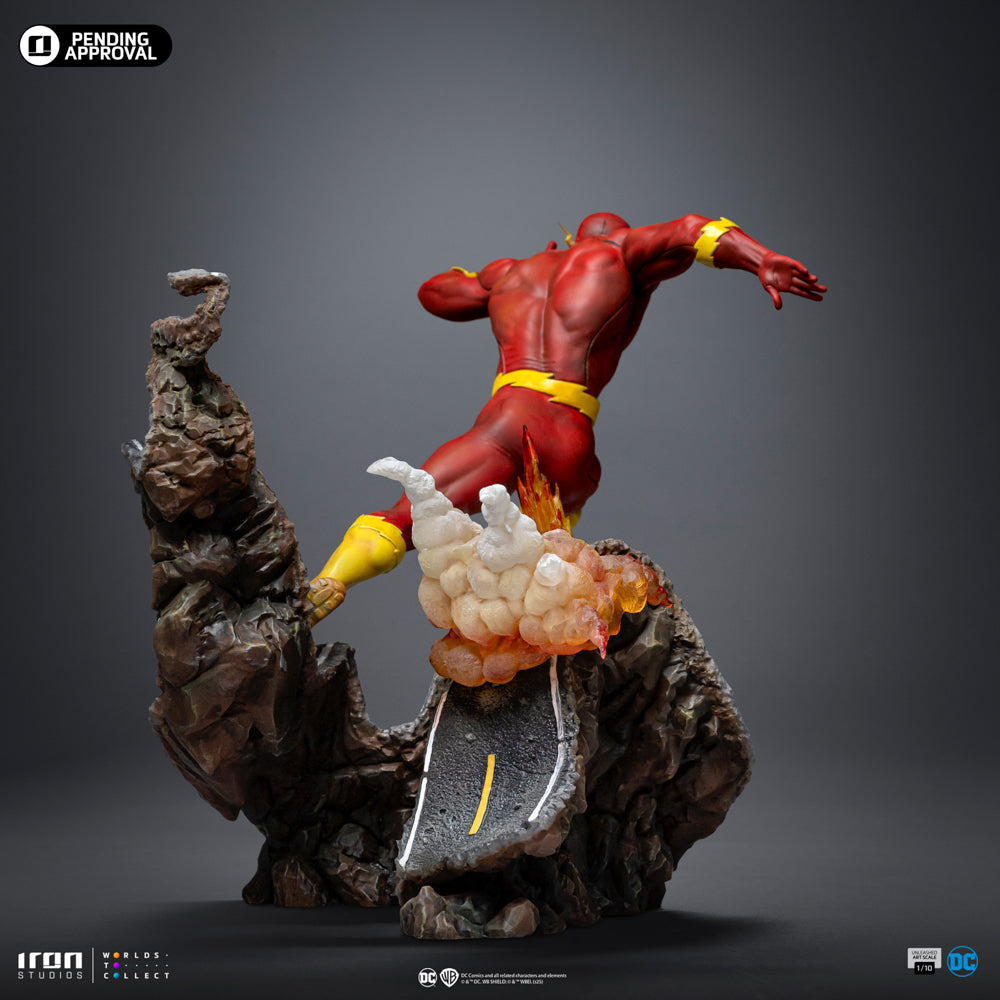Estátua Flash - DC Comics Series #9 - Art Scale 1/10 - Iron Studios