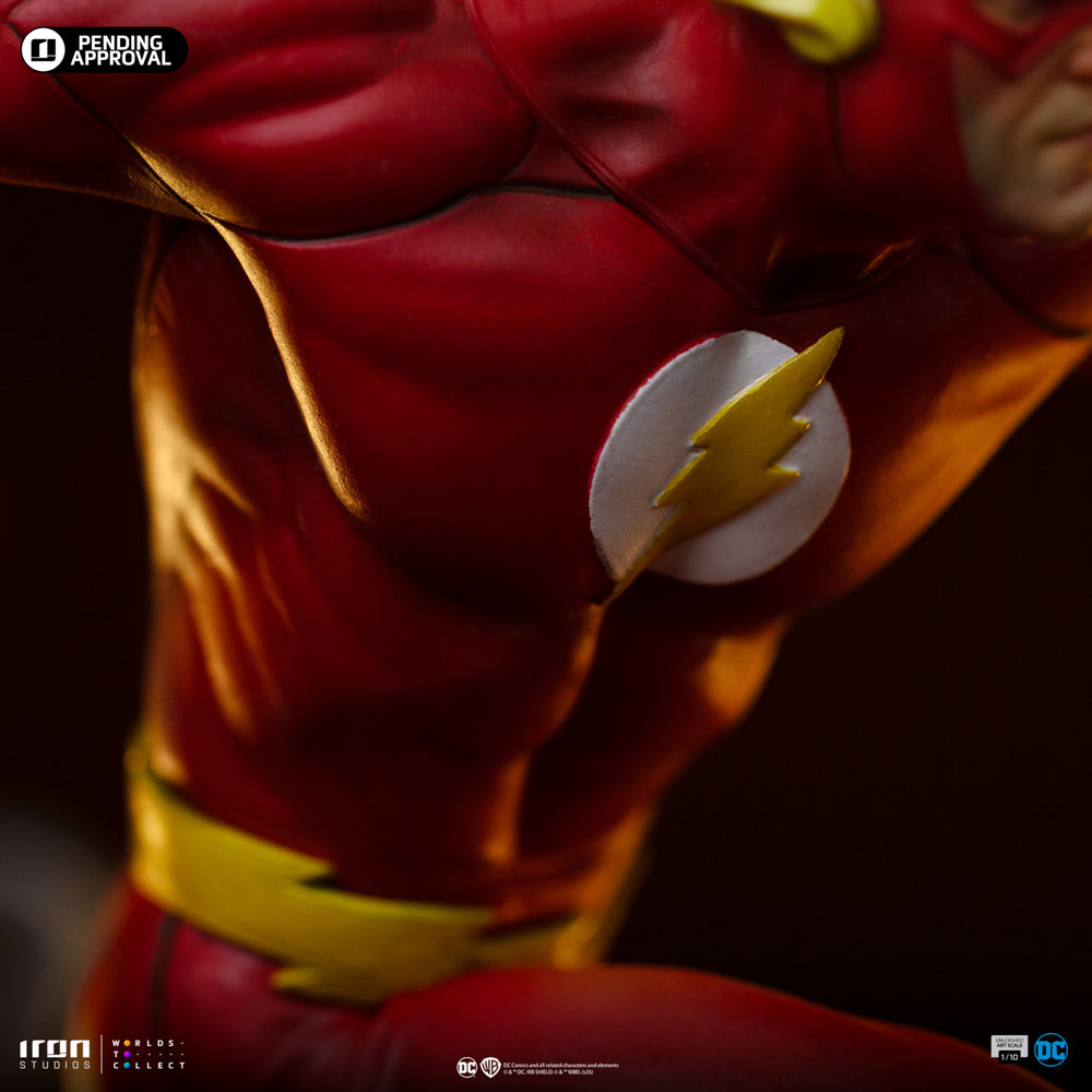 Estátua Flash - DC Comics Series #9 - Art Scale 1/10 - Iron Studios
