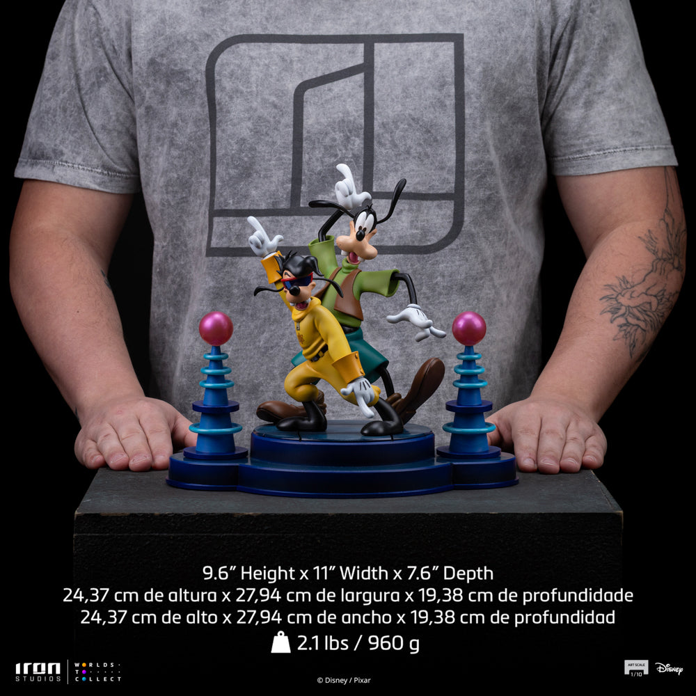 Estátua  Goofy and Max - A Goofy Movie - Art Scale 1/10 - Iron Studios