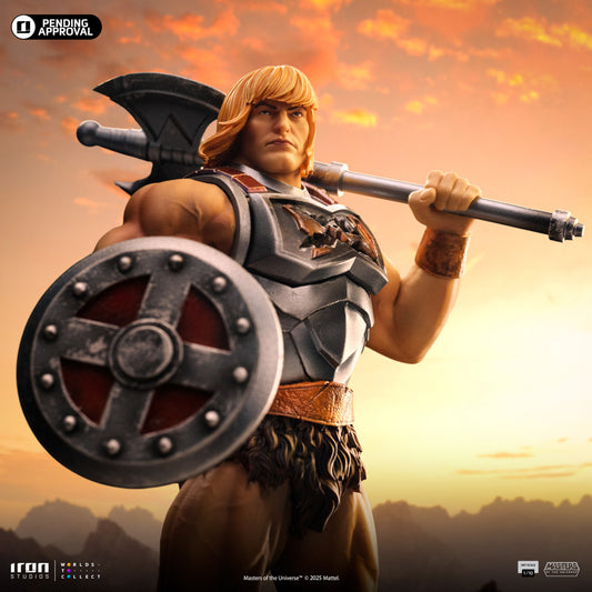 Estátua He-Man (Battle Armor Version) - Masters of the Universe - Art Scale 1/10 - Iron Studios