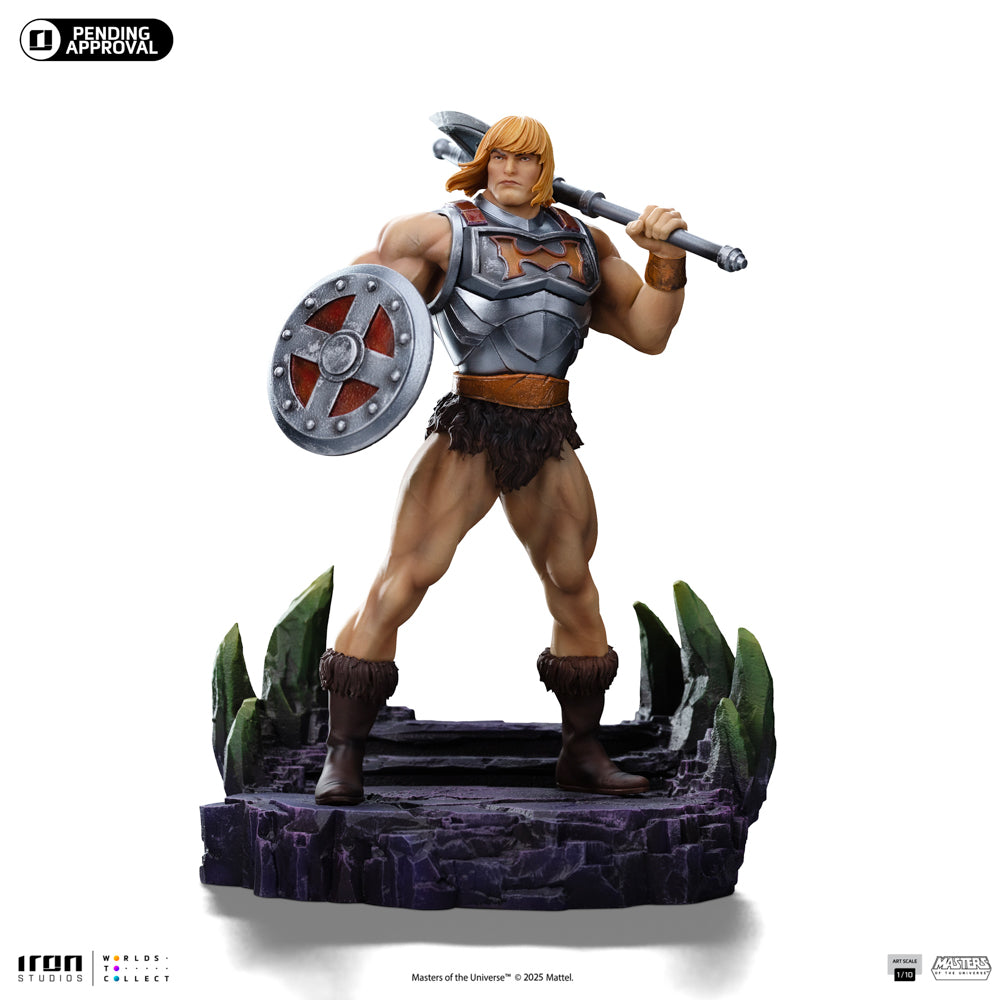 Estátua He-Man (Battle Armor Version) - Masters of the Universe - Art Scale 1/10 - Iron Studios