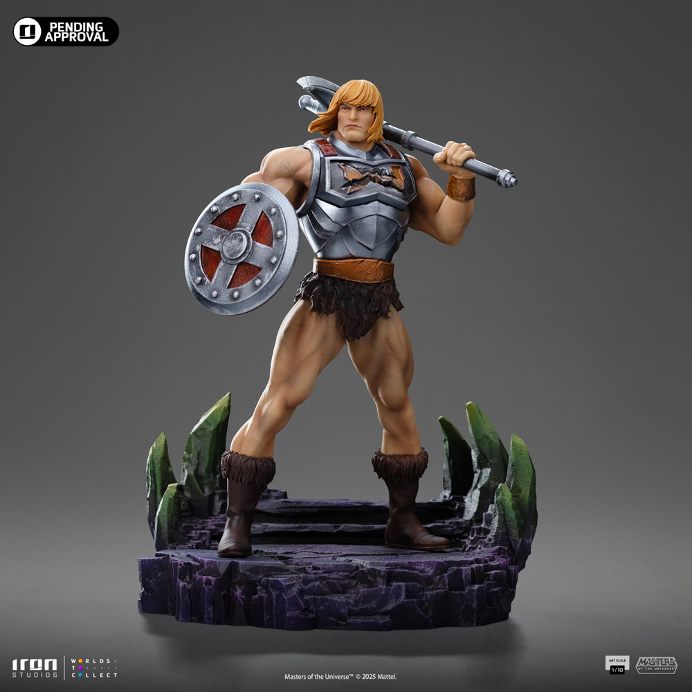 Estátua He-Man (Battle Armor Version) - Masters of the Universe - Art Scale 1/10 - Iron Studios