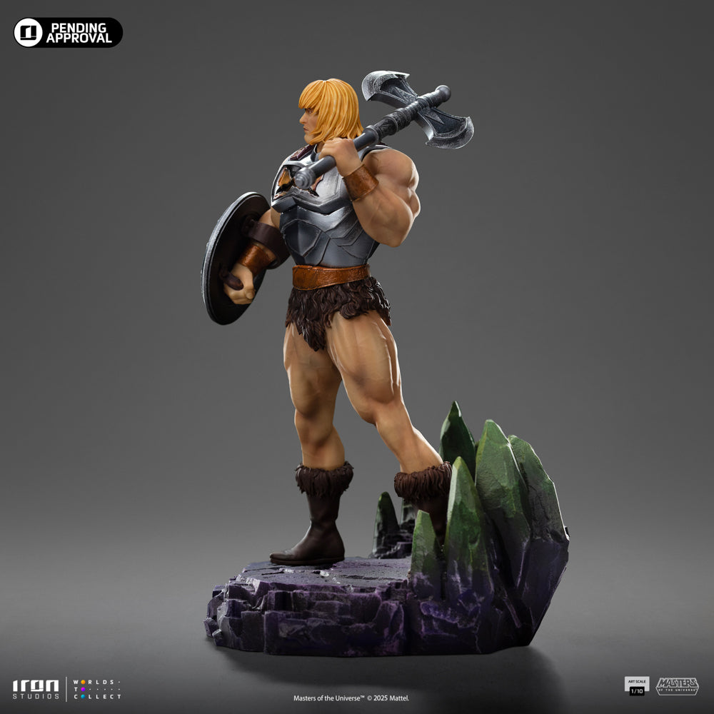 Estátua He-Man (Battle Armor Version) - Masters of the Universe - Art Scale 1/10 - Iron Studios