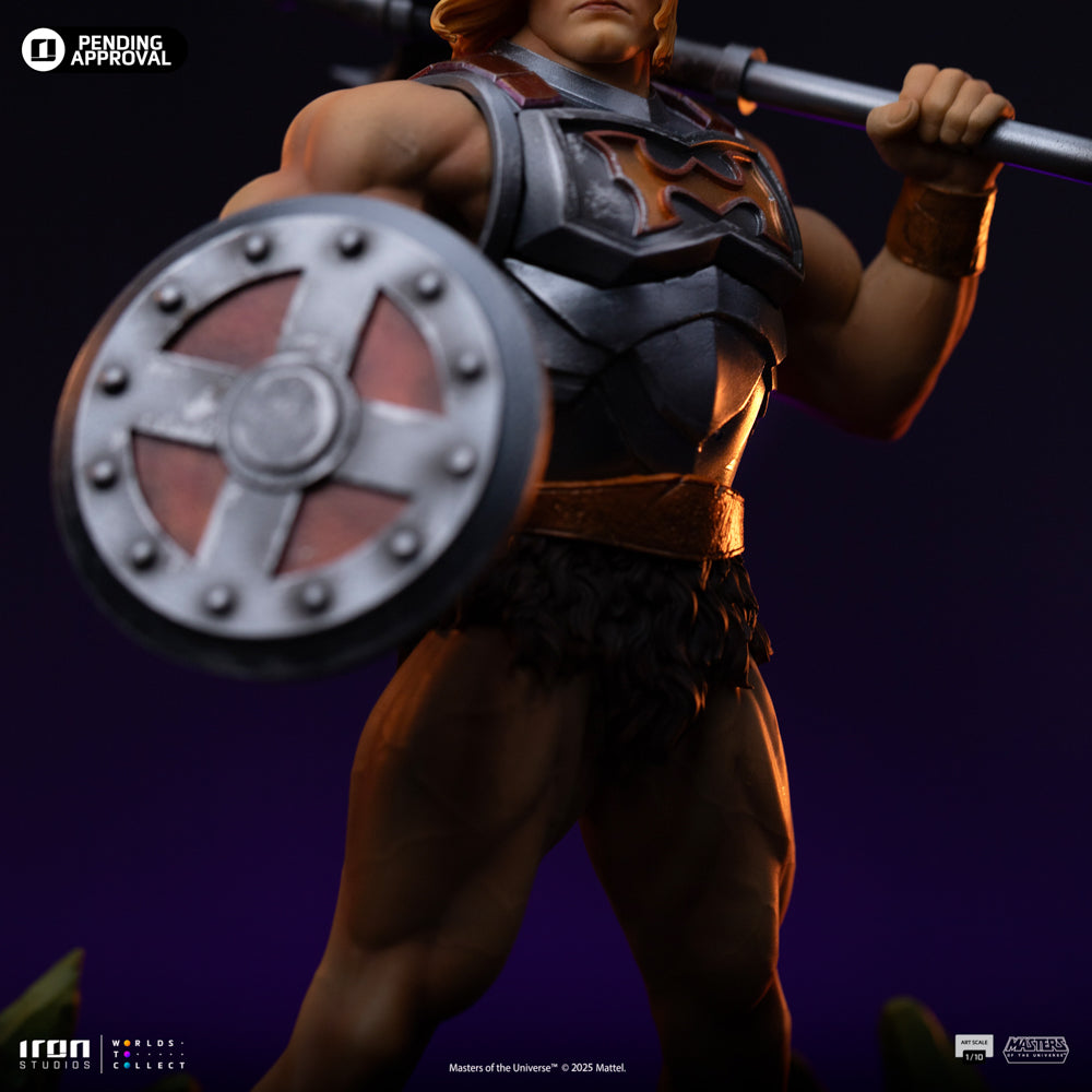 Estátua He-Man (Battle Armor Version) - Masters of the Universe - Art Scale 1/10 - Iron Studios