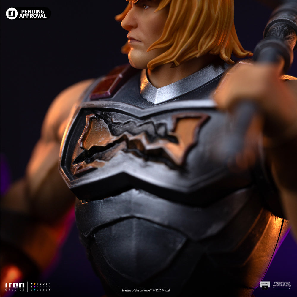 Estátua He-Man (Battle Armor Version) - Masters of the Universe - Art Scale 1/10 - Iron Studios
