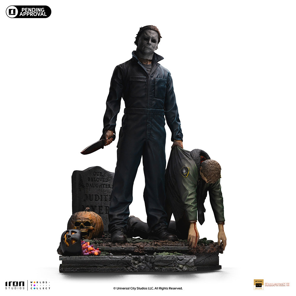 Voucher Pré-venda - Estátua Michael Myers Deluxe - Halloween - Art Scale 1/10 - Iron Studios