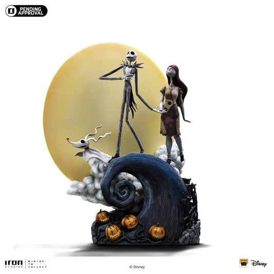 Voucher Pré Venda - Estátua  Jack and Sally - Nightmare Before Christmas - Deluxe Art Scale 1/10 - Iron Studios