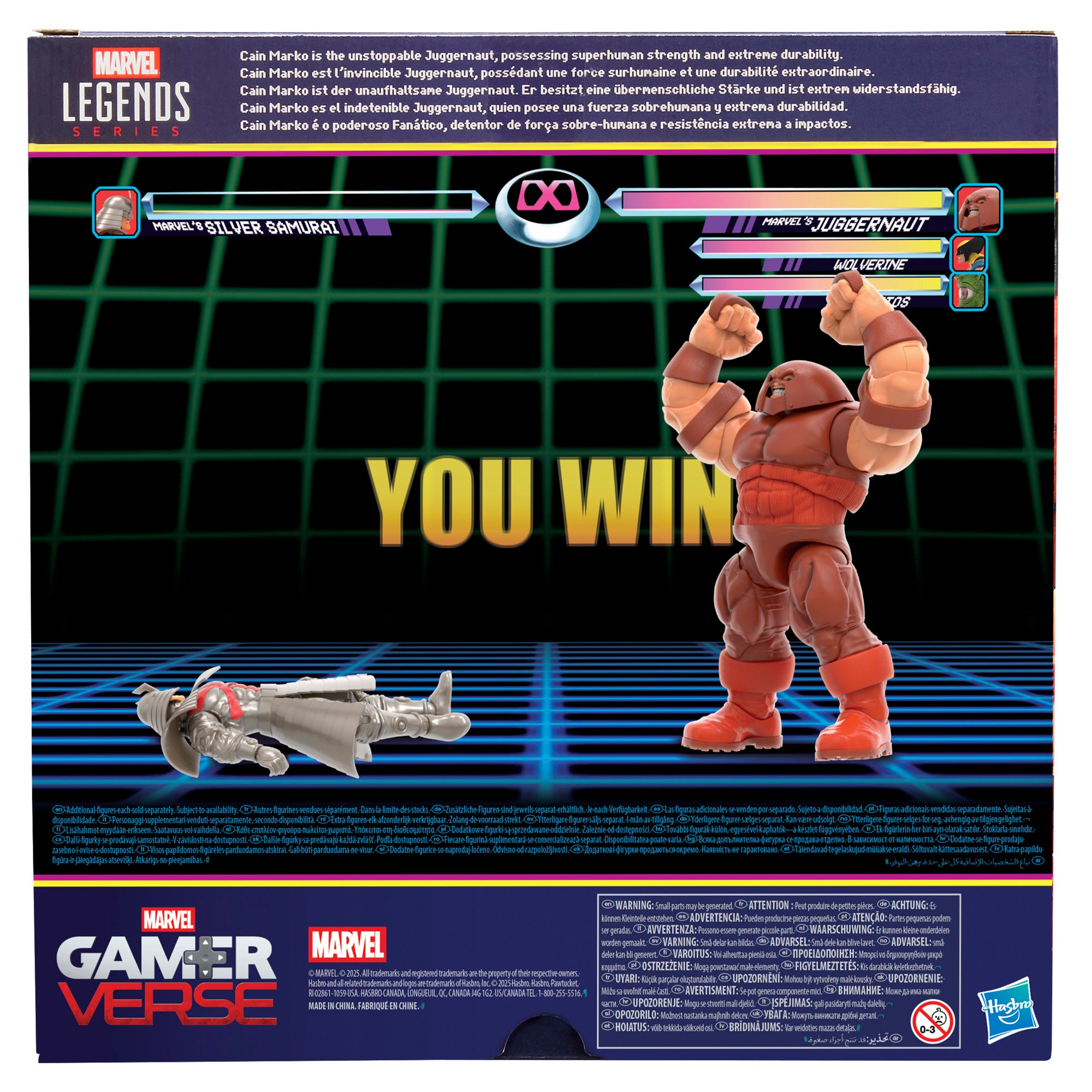 アメコミ MARVEL LEGENDS JUGGERNAUT GAMERVERSE Juggernaut Marvel Legends Series Gamerverse Retro Video Game