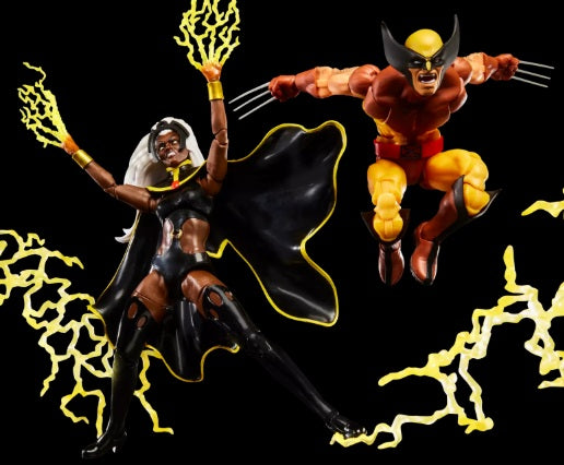 ハズブロ　マーベルレジェンド　X-Men '97 ウルヴァリン & ストーム Figuras Wolverine & Storm - X-Men '97 - Marvel Legends Series