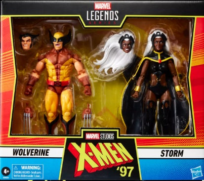 Figuras Wolverine & Storm - X-Men ‘97 - Marvel Legends Series - Hasbro
