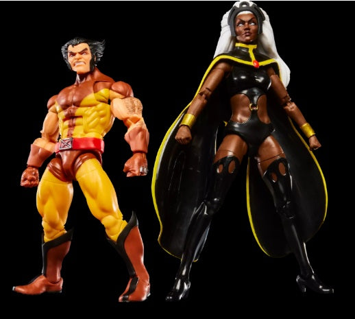Figuras Wolverine & Storm - X-Men ‘97 - Marvel Legends Series - Hasbro