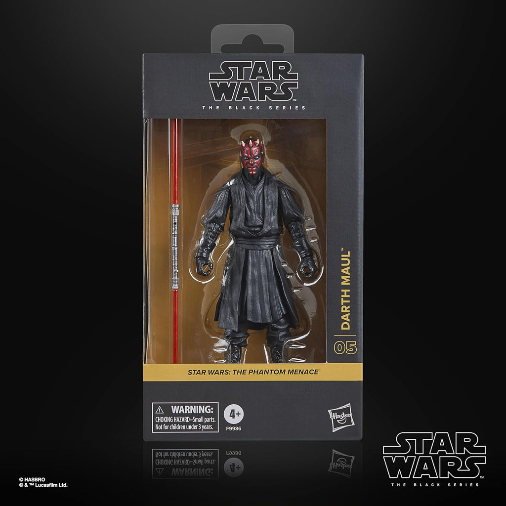 Figura Darth Maul - Star Wars: The Phanton Manace - The Black Series - Hasbro