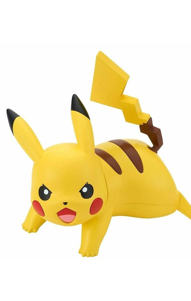 Model Kit - Pikachu (Battle Pose) - Pokemon - Quick Model Kit - Bandai