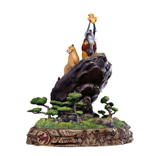 Estátua O Rei Leão Deluxe - Disney 100TH - O Rei Leão - Art Scale 1/10 - Iron Studios