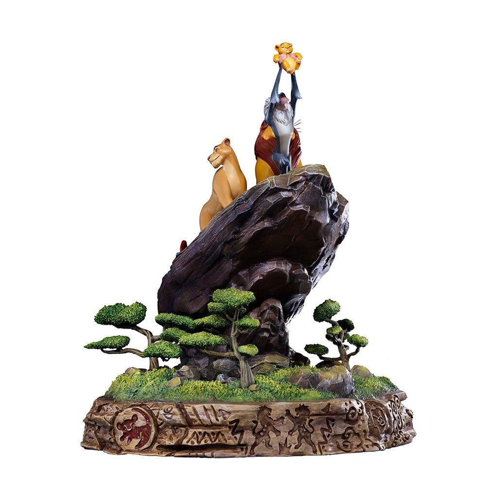 Estátua O Rei Leão Deluxe - Disney 100TH - O Rei Leão - Art Scale 1/10 - Iron Studios