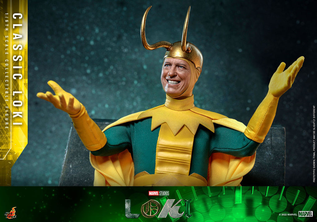 Figura Loki Clássico - Marvel - Sixth Scale - Hot Toys