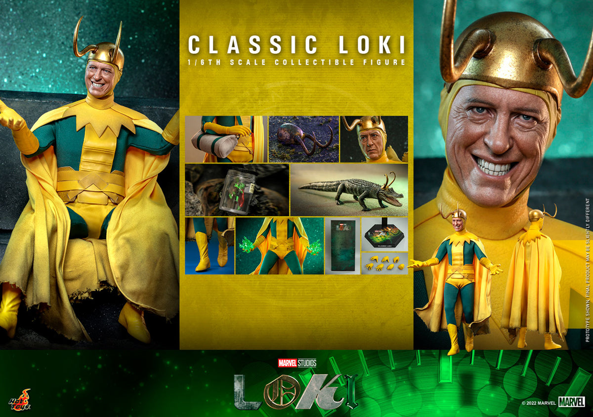 Figura Loki Clássico - Marvel - Sixth Scale - Hot Toys – Iron