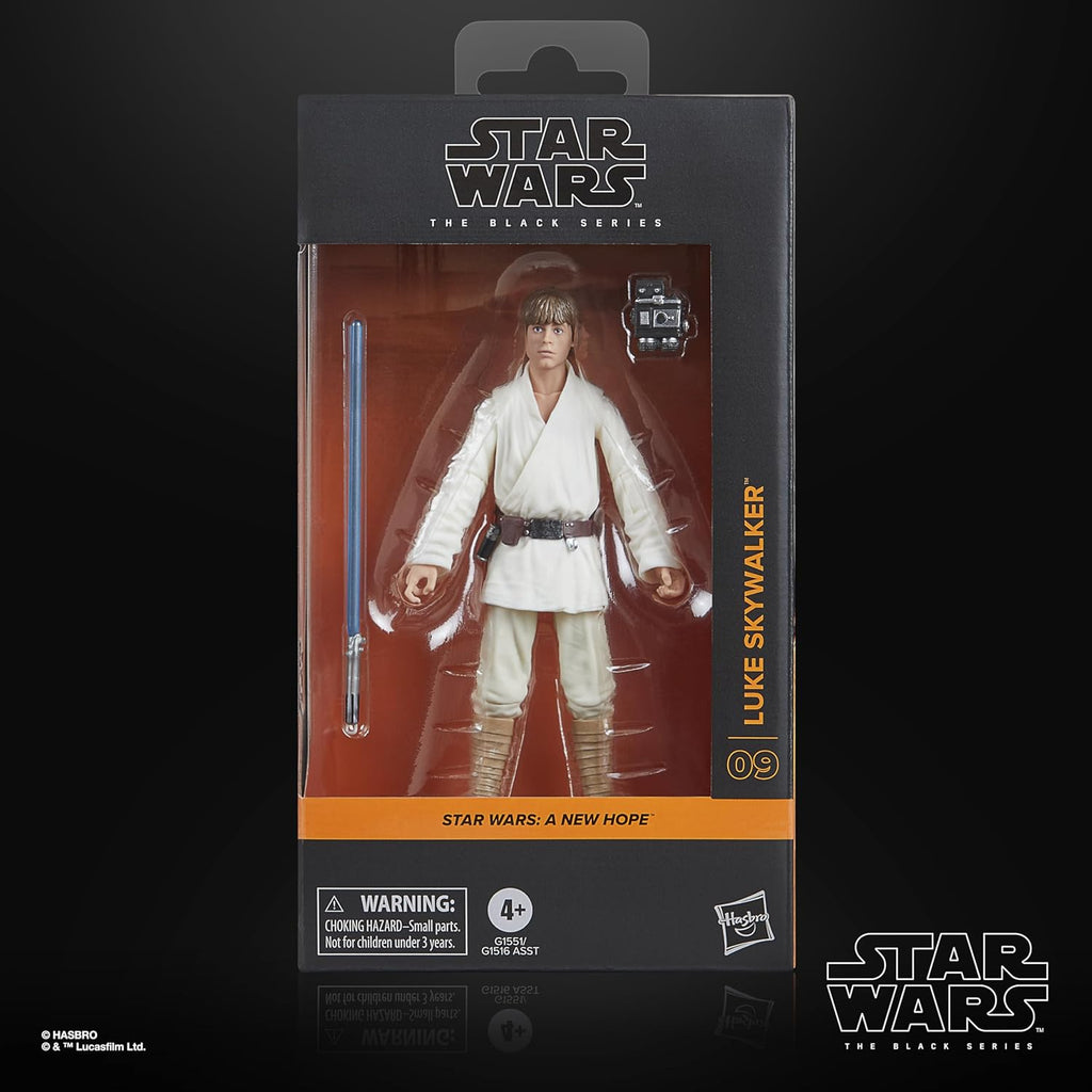 Figura Luke Skywalker  - Star Wars: A New Hope- The Black Series - Hasbro