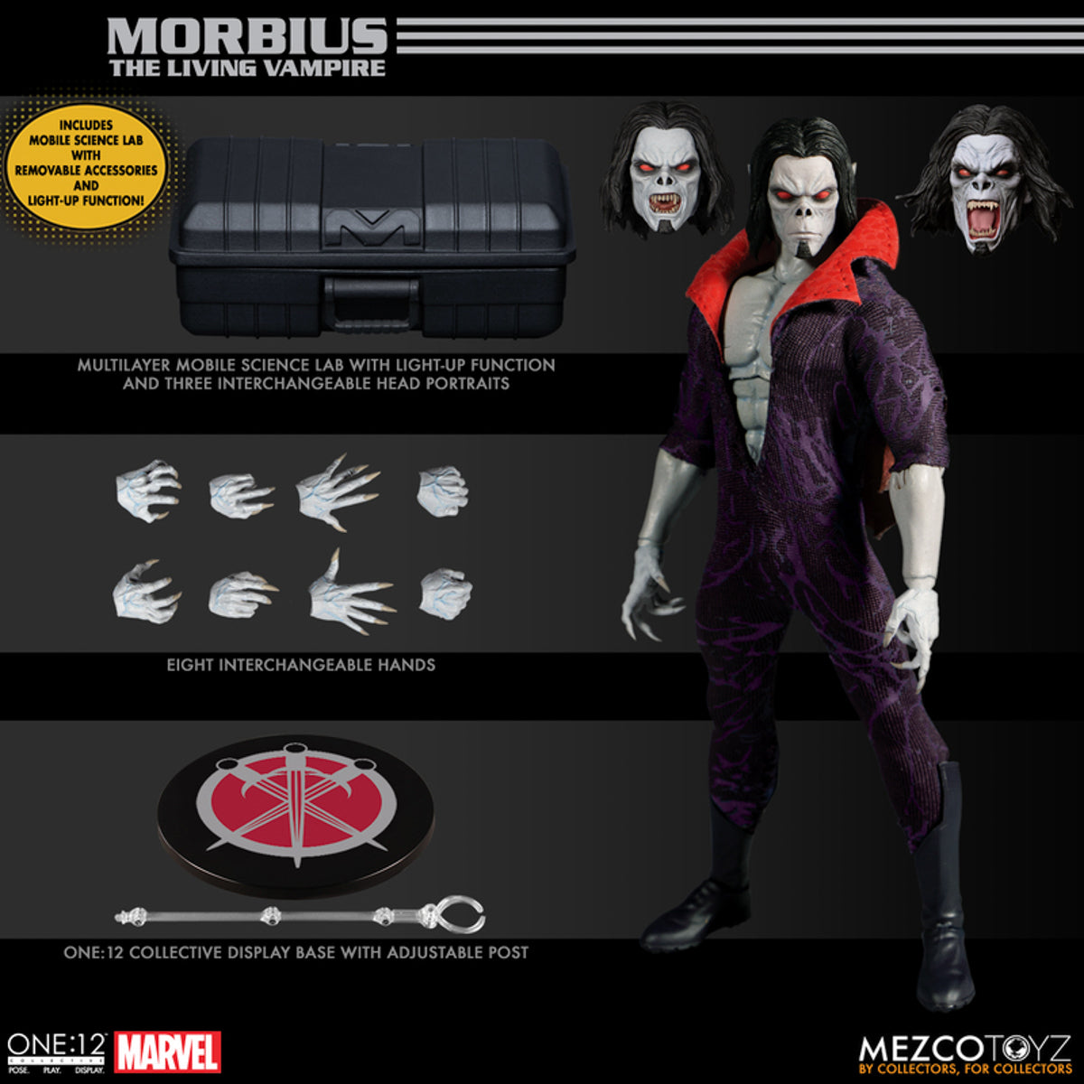 Figura Morbius - Marvel - One12 Collective - Mezco – Iron Studios