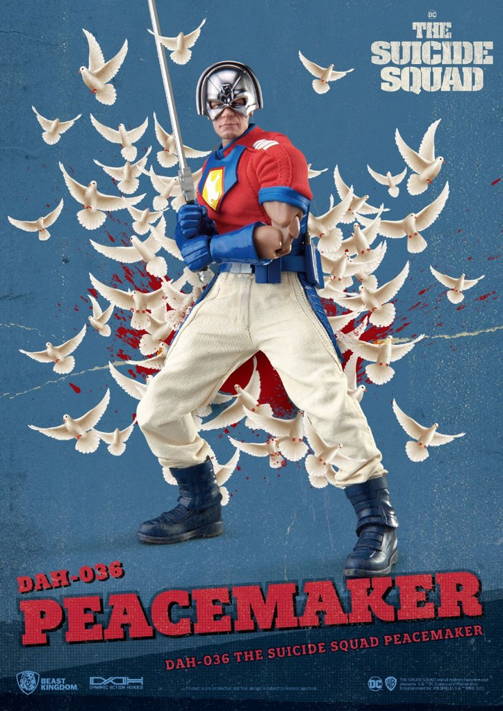 Figura Pacificador - Esquadrão Suicida - Dynamic 8ction Heroes - Beast Kingdom