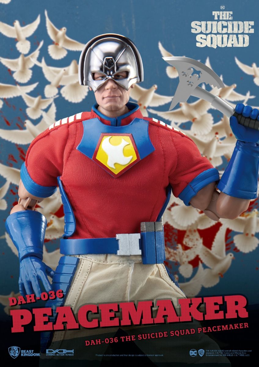 Figura Pacificador - Esquadrão Suicida - Dynamic 8ction Heroes - Beast Kingdom