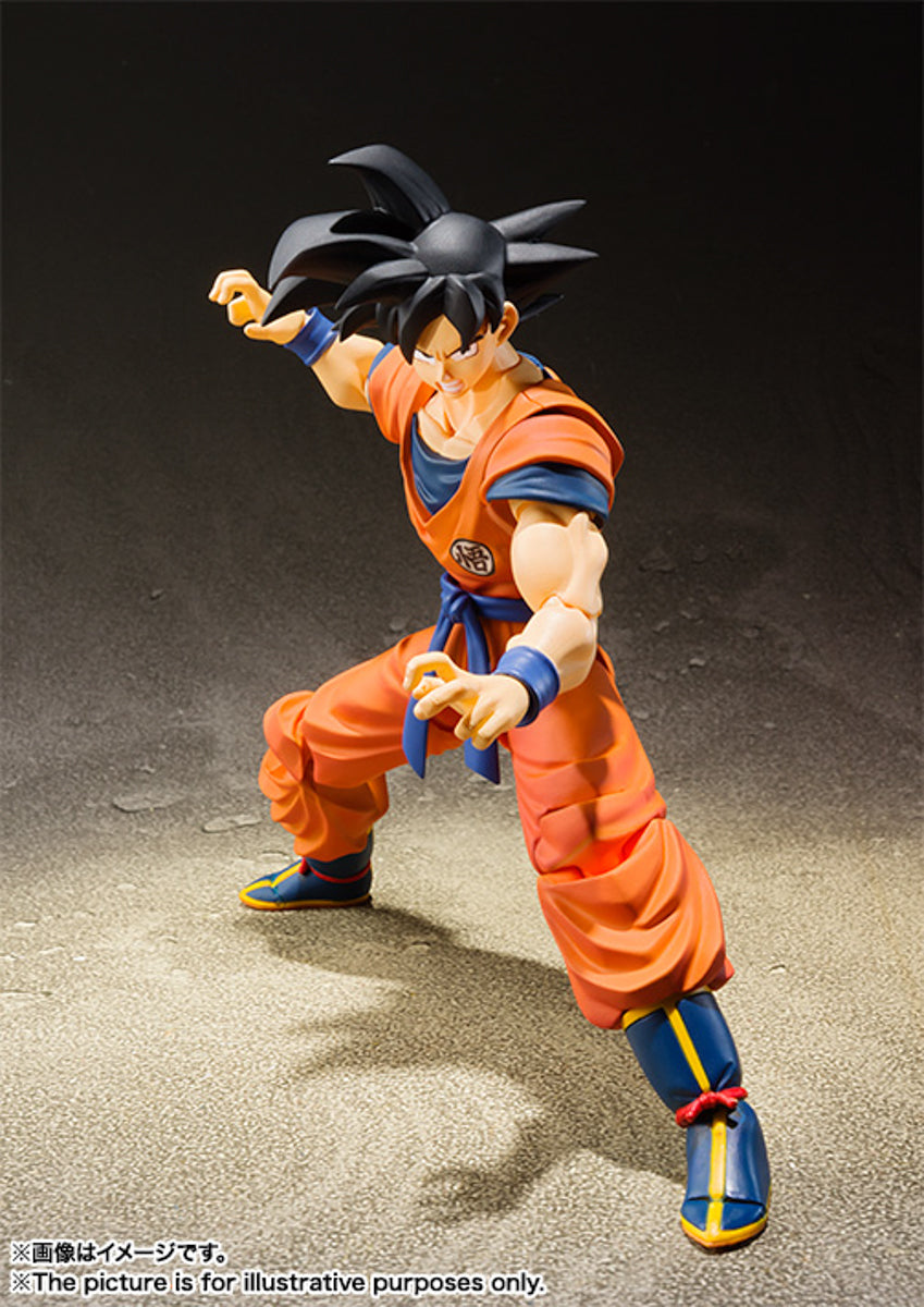 Figura Son Goku Rised on Earth - Dragon Ball Z - S.H.Figuarts - Bandai