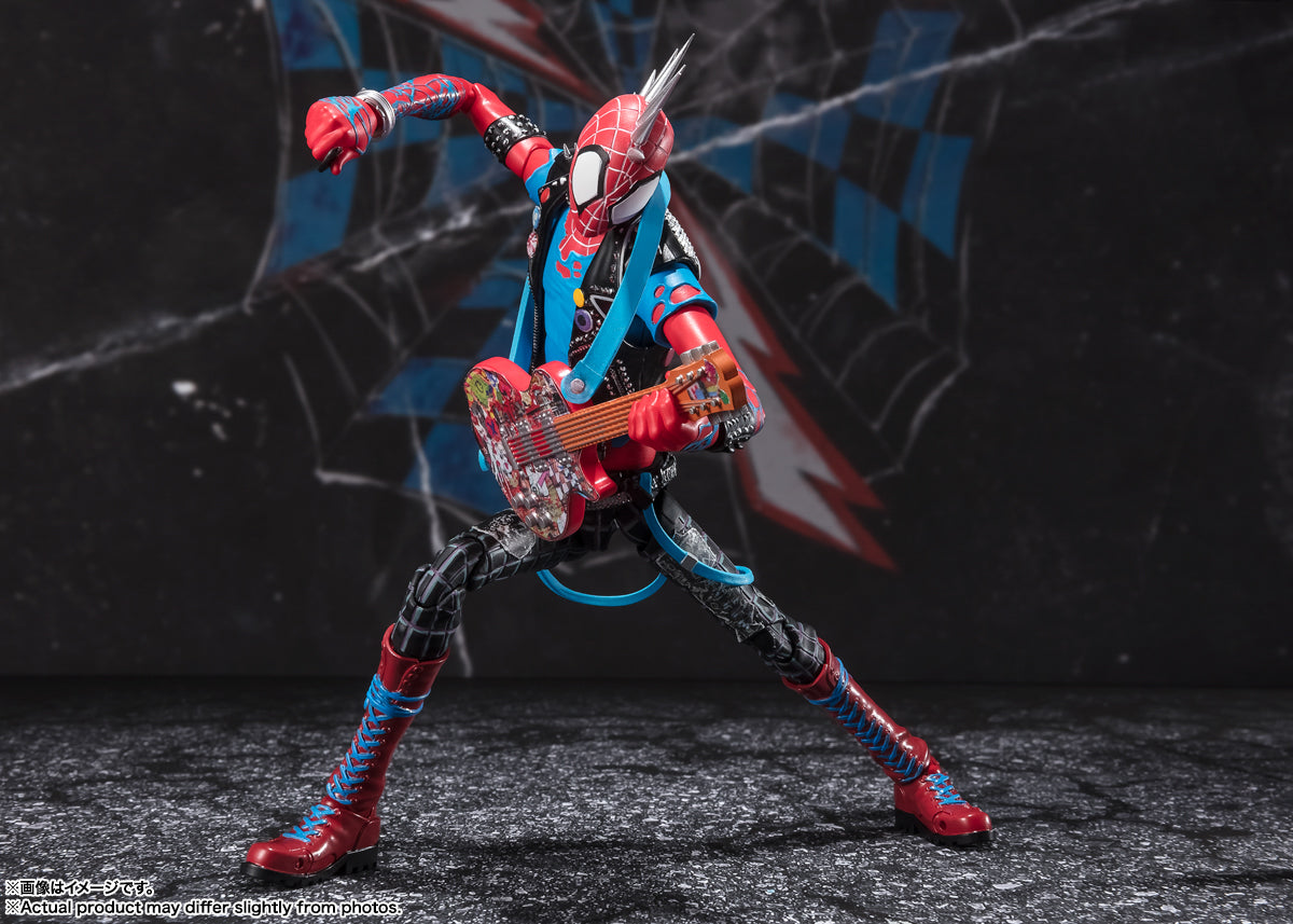 Figura Spider-Punk - Spider-man Across The Spider-Verse - S.H.