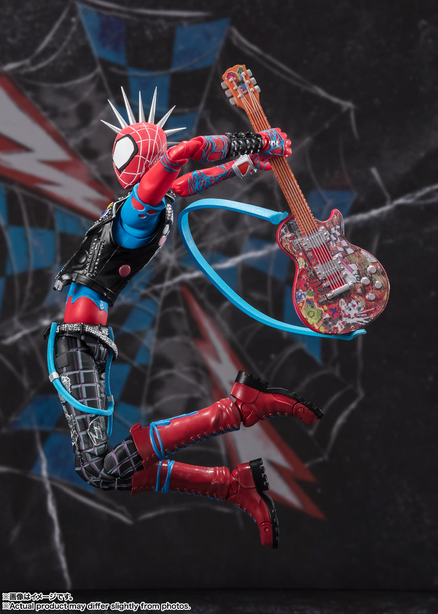 Figura Spider-Punk - Spider-man Across The Spider-Verse - S.H.Figuarts - Bandai