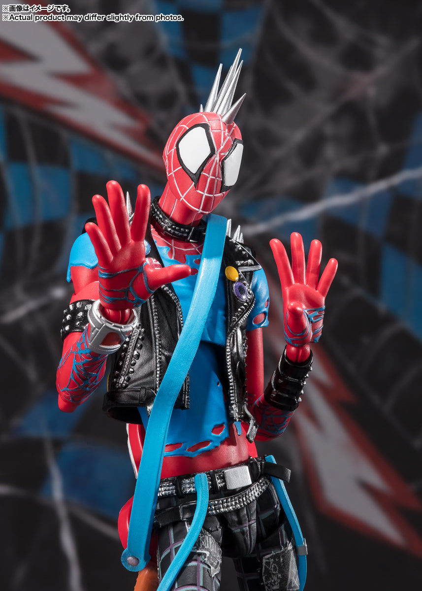 Figura Spider-Punk - Spider-man Across The Spider-Verse - S.H.