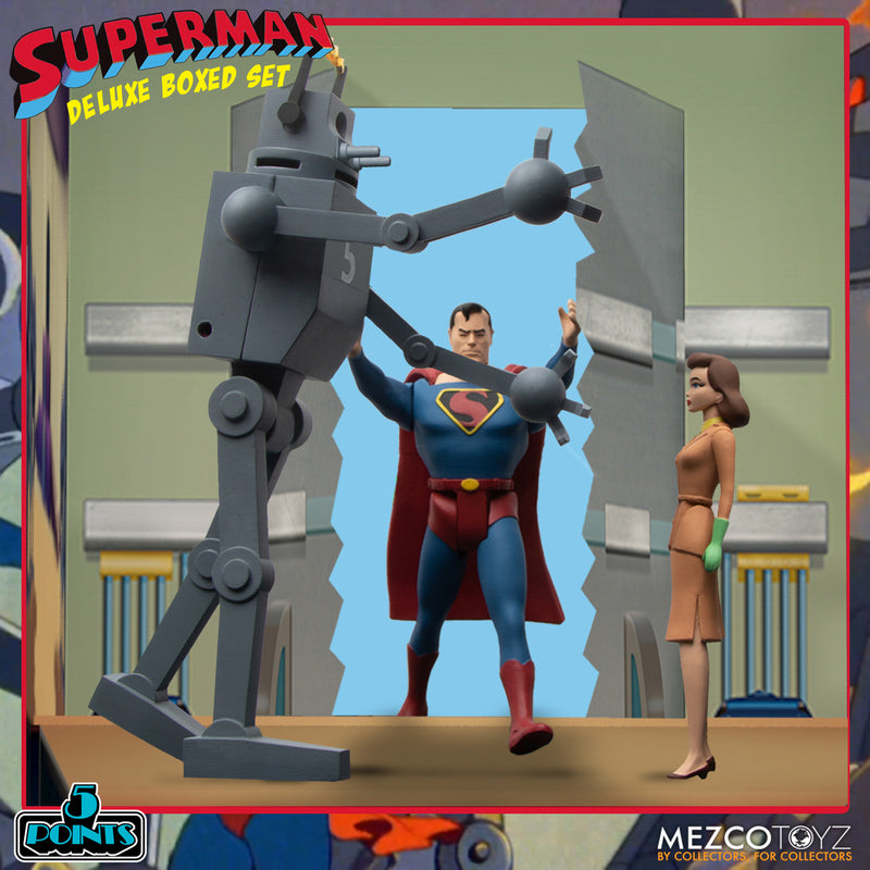 Figura Super Homem The Mechanical Monsters 1941 - DC Comics