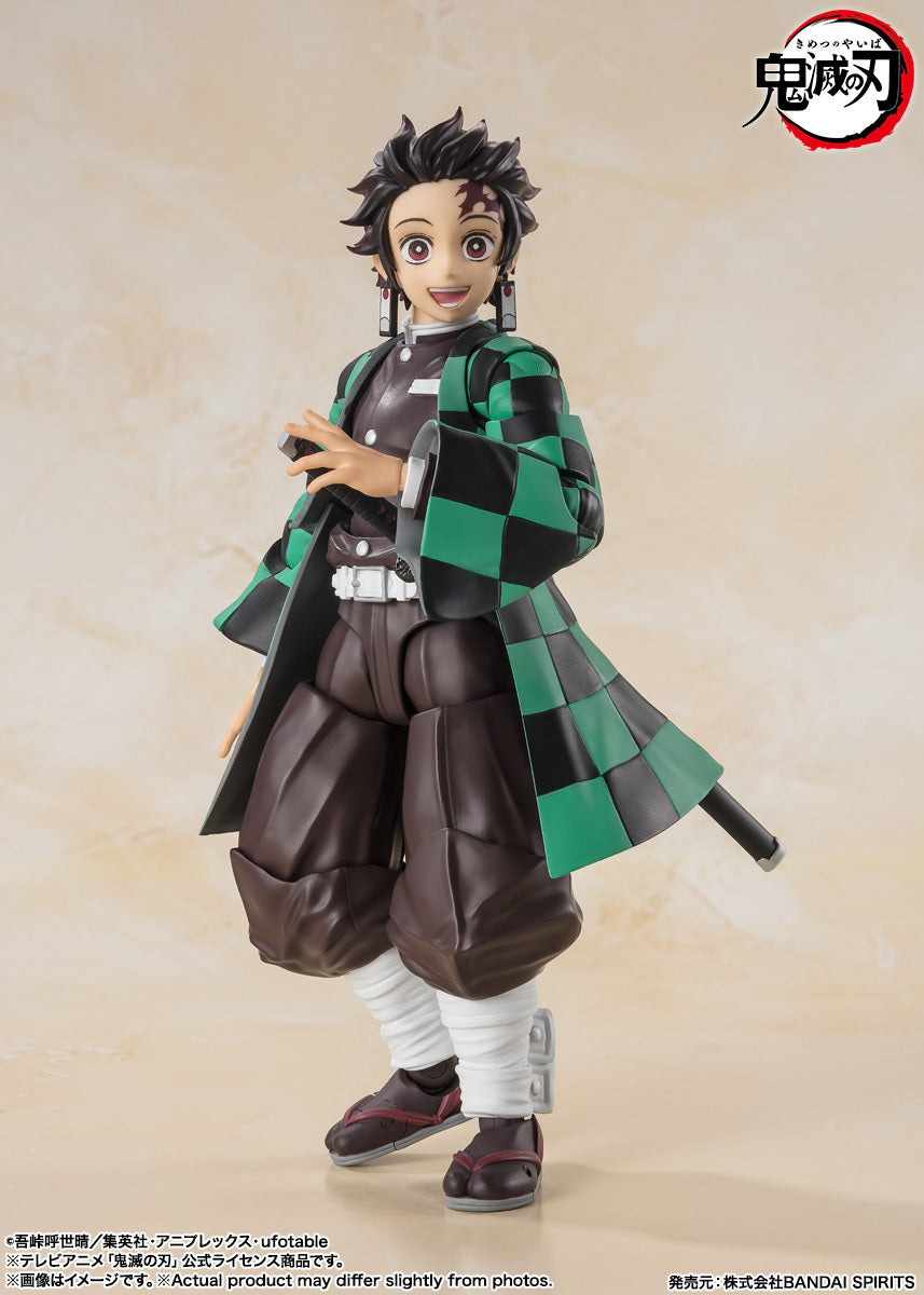 Figura Tanjiro Kamado - Demon Slayer - S.H.Figuarts - Bandai
