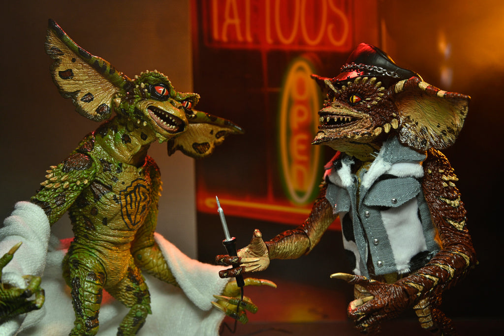 Figura Tattoo Gremlins 2 Pack - Gremilins - 7'' Scale - Neca
